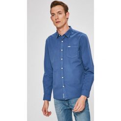 Pepe Jeans - Koszula Rodeo. Niebieskie koszule męskie marki Pepe Jeans, s, z bawełny, klasyczne, z klasycznym kołnierzykiem, z długim rękawem. W wyprzedaży za 199,90 zł.