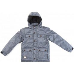 Vans Kurtka Zimowa B Mixter Ii Boys Navy Heather S. Brązowe kurtki chłopięce przeciwdeszczowe Vans, na jesień, sportowe. W wyprzedaży za 269,00 zł.