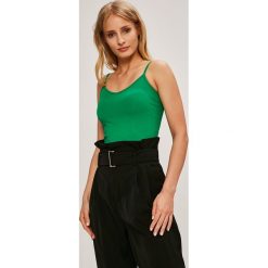 Answear - Top. Zielone bluzki damskie marki ANSWEAR, s, z bawełny. W wyprzedaży za 27,90 zł.