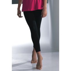 Damskie legginsy Katia. Szare spodnie damskie MrsFitness, s, ze skóry. Za 82,99 zł.