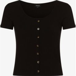 Aygill's - T-shirt damski, czarny. Czarne t-shirty damskie Aygill's, s, bez wzorów, prążkowane, bez kołnierzyka. Za 89,95 zł.