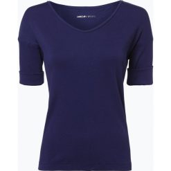 Odzież damska: Marc Cain Sports – T-shirt damski, niebieski