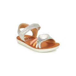 Sandały Dziecko Shoo Pom GOA MULTI LAMINATO. Szare sandały dziewczęce Shoo Pom, bez zapięcia. Za 239,00 zł.