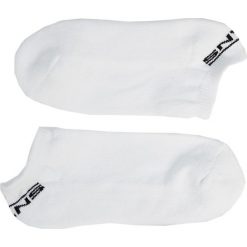 Vans - Stopki (3-pack). Białe skarpetki męskie Vans, z nadrukiem, z elastanu. Za 49,90 zł.