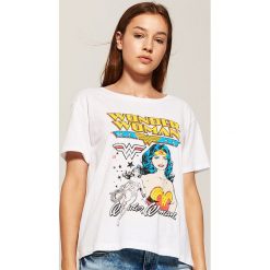 T-shirt Wonder Woman - Biały. Białe t-shirty damskie House, l. Za 29,99 zł.