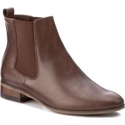 Sztyblety SERGIO BARDI - Bracciano FW127264217JR 105. Brązowe botki damskie na obcasie marki Sergio Bardi, ze skóry. W wyprzedaży za 219,00 zł.