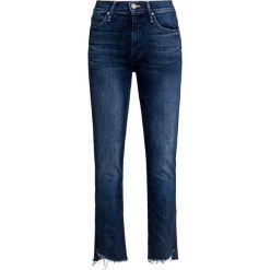 Jeansy MOTHER THE RASCAL ANKLE STEP FRAY SKINNY. Niebieskie jeansy damskie Mother. Za 1480,00 zł.