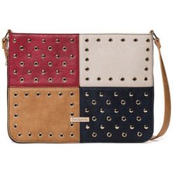 Desigual Torebka Kolorowa Crossbody Bols Torino Molina. Różowe torebki klasyczne damskie marki Desigual, bez wzorów, bez dodatków. Za 249,00 zł.