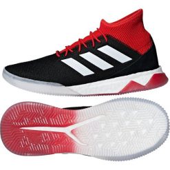 Buty piłkarskie adidas Predator Tango 18.1 Tr M DB2063. Czarne buty sportowe męskie Adidas, ze skóry, na sznurówki, na fitness i siłownię. W wyprzedaży za 539,00 zł.