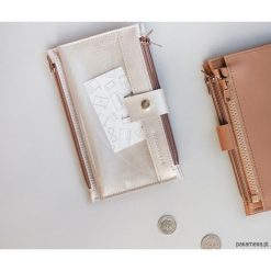 Portfel - Pocket MAXI / Soft Silver. Szare portfele damskie Pakamera, bez wzorów. Za 249,00 zł.