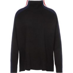 Golf TOMMY HILFIGER Maisy Mock WW0WW25837. Czarne swetry damskie TOMMY HILFIGER, m, bez wzorów, z bawełny, bez rękawów, bez kaptura. W wyprzedaży za 349,00 zł.