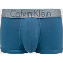 Calvin Klein Underwear - Bokserki. Niebieskie bokserki męskie Calvin Klein Underwear, s, bez wzorów, z elastanu. W wyprzedaży za 79,90 zł.