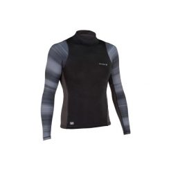 TOP UV surfing długi rękaw 500 męski. Czarne buty sportowe męskie OLAIAN, z elastanu, bez zapięcia, na fitness i siłownię. Za 59,99 zł.