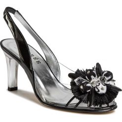 Sandały AZURÉE - Magna 01TC Vernis Noir/Motif Noir 01. Czarne klapki damskie Azurée, bez wzorów, ze skóry, bez obcasa. W wyprzedaży za 559,00 zł.