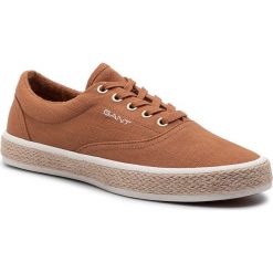Espadryle GANT - Fresno 18638393 Spice Brown G468. Pomarańczowe espadryle męskie GANT, z materiału, eleganckie. W wyprzedaży za 239,00 zł.