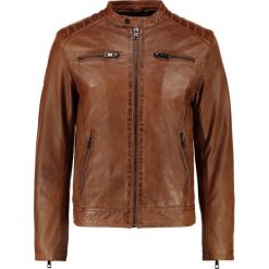 Kurtki męskie: Serge Pariente Kurtka skórzana oxblood