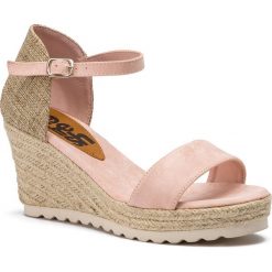 Espadryle REFRESH - 69829 Nude. Różowe espadryle damskie marki Refresh, bez wzorów, z tworzywa sztucznego, bez obcasa, na obcasie. Za 189,00 zł.