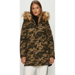 Brave Soul - Parka. Kurtki damskie Brave Soul, s, bez wzorów, z bawełny, długie, z kapturem. Za 319,90 zł.