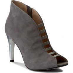 Buty zimowe damskie: Szpilki KARINO – 2184/002-P Szare