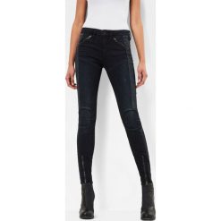 G-Star Raw - Jeansy. Czarne jeansy damskie G-Star RAW, bez wzorów, z elastanu. W wyprzedaży za 279,90 zł.