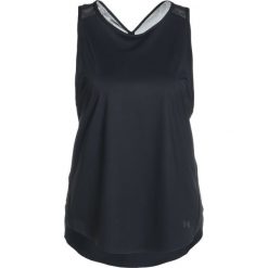 Under Armour FREE CUT KEY HOLE Koszulka sportowa black. Czarne t-shirty damskie Under Armour, xs, z elastanu. Za 169,00 zł.