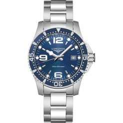 LONGINES HydroConquest L3.740.4.96.6. Niebieskie zegarki męskie LONGINES, ze stali. Za 3490,00 zł.