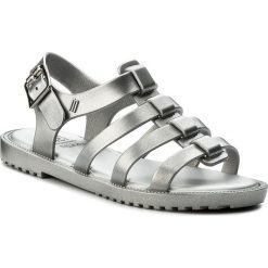Sandały MELISSA - Mel Flox Shine Inf 32370 Silver 19577. Szare sandały dziewczęce Melissa, z tworzywa sztucznego, bez zapięcia. W wyprzedaży za 179,00 zł.