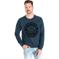 Pepe Jeans Gaby M Bluza Niebieski. Niebieskie bluzy męskie Pepe Jeans, s, z nadrukiem, z bawełny, bez kołnierzyka, bez rękawów, bez kaptura. Za 309,95 zł.