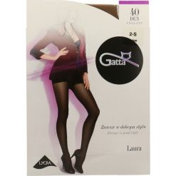 Rajstopy damskie Gatta. Brązowe rajstopy damskie Gatta, bez wzorów. Za 14,90 zł.