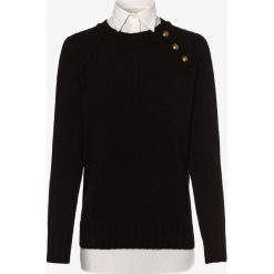 Lauren Ralph Lauren - Sweter damski, czarny. Czarne swetry damskie Lauren Ralph Lauren, xs, bez wzorów, eleganckie, bez rękawów, bez kaptura. Za 349,95 zł.