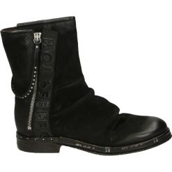 Botki - 246205 NERO. Czarne botki damskie zamszowe marki Venezia. Za 749,00 zł.