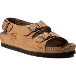Sandały SCHOLL - Air Bag Back Strap F21527 1016 410 Cuoio. Pomarańczowe klapki damskie Scholl, bez wzorów, ze skóry, bez obcasa. Za 280,00 zł.