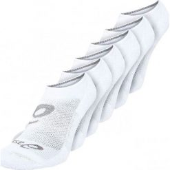 Skarpetki męskie: Asics Asics Skarpety męskie 6pak Invisible Sock Real White r. 35-38