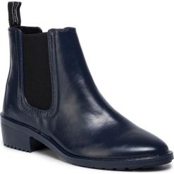 Kalosze EMU AUSTRALIA - Ellin Rainboot W12004 Midnight. Niebieskie kalosze damskie EMU Australia, bez wzorów, z tworzywa sztucznego. W wyprzedaży za 199,00 zł.