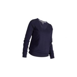 Sweter do golfa damski. Brązowe swetry damskie INESIS, xl, bez wzorów, z bawełny, bez rękawów, bez kaptura. W wyprzedaży za 39,99 zł.