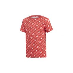 T-shirty z krótkim rękawem Dziecko adidas Koszulka Trefoil Monogram. Czerwone bluzki dziewczęce Adidas, z krótkim rękawem. Za 99,95 zł.