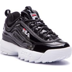Sneakersy FILA - Disruptor M Low Wmn 1010441.25Y Black. Czarne półbuty damskie Fila, ze skóry ekologicznej. W wyprzedaży za 469,00 zł.