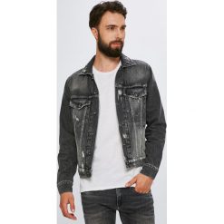 Pepe Jeans - Kurtka Pinner. Szare kurtki męskie jeansowe marki Pepe Jeans, l. W wyprzedaży za 319,90 zł.