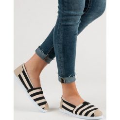 SLIPONY W PASKI. Trampki i tenisówki damskie Merg, w paski, z paskami. Za 39,90 zł.