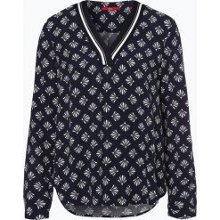 S.Oliver Casual - Bluzka damska, niebieski. Niebieskie bluzki damskie s.Oliver Casual, s, w paski, prążkowane, klasyczne, z klasycznym kołnierzykiem, bez rękawów. Za 119,95 zł.