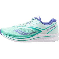 Saucony KINVARA 9 Obuwie do biegania treningowe aqua/white. Niebieskie buty do biegania damskie Saucony, z materiału. Za 569,00 zł.