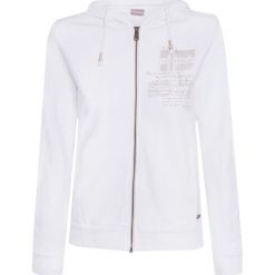 Bluza NAPAPIJRI BELROSE Biały|Print. Białe bluzy damskie marki Napapijri, l, z nadrukiem, z dzianiny, bez rękawów, z kapturem. W wyprzedaży za 275,00 zł.