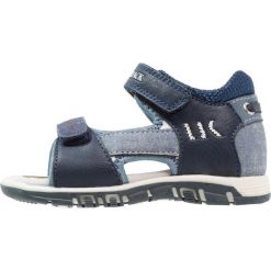 Lumberjack BILLY Sandały navy blue/blue. Niebieskie sandały męskie skórzane marki Lumberjack. Za 129,00 zł.