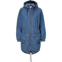Cellbes Kurtka denim blue female niebieski 34/36. Niebieskie kurtki damskie Cellbes, s, z haftami, z bawełny. W wyprzedaży za 117,00 zł.