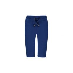 Steiff Boys Spodnie navy. Niebieskie spodnie niemowlęce marki Steiff, z bawełny. Za 125,00 zł.