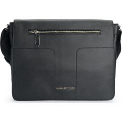Trussardi Reporterka "Nebraska". Torby męskie skórzane Trussardi, w paski, ze skóry. Za 349,00 zł.