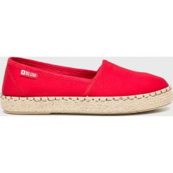 Big Star - Espadryle. Czerwone espadryle damskie BIG STAR, bez wzorów, z gumy, bez obcasa, na obcasie. W wyprzedaży za 59,90 zł.