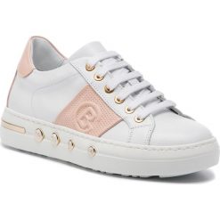 Sneakersy BALDININI - 998022XMOML9065XXRBX Bianco/Cipria. Białe półbuty damskie Baldinini, ze skóry. W wyprzedaży za 799,00 zł.
