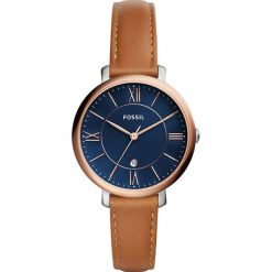 Zegarek FOSSIL - Jacqueline ES4274 Brown/Rose Gold. Pomarańczowe zegarki damskie Fossil. Za 419,00 zł.