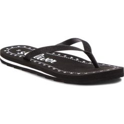 Japonki S.OLIVER - 5-27122-30 Black 001. Czarne klapki damskie S.Oliver, bez wzorów, z tworzywa sztucznego, bez obcasa. W wyprzedaży za 79,00 zł.